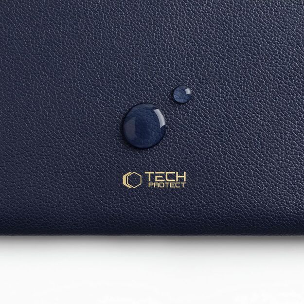 Tech-Protect Fleece Laptop Bag 15-16 - Navy Blue 5