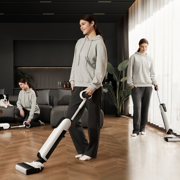 UWANT D700 Upright Vacuum Cleaner with Mopping Function and Charging Station - White 28