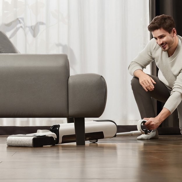 UWANT D700 Upright Vacuum Cleaner with Mopping Function and Charging Station - White 25