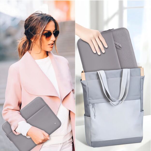 Tech-Protect Sleeve Laptop Bag 15-16 - Gray 12