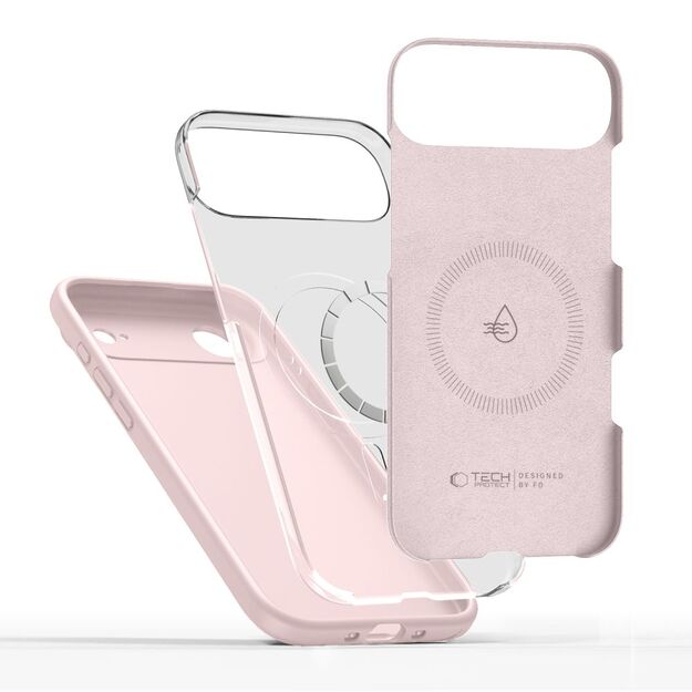 Tech-Protect Silicone MagSafe Case for iPhone 17 Air - Pink 6