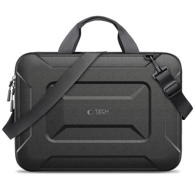 Tech-Protect Ranger-X Tactical Laptop Case for 13-14&quot  - Black