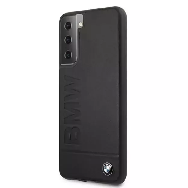 Etui BMW BMHCS21MSLLBK S21+ G996 czarny/black hardcase Signature Logo Imprint 8