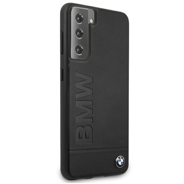 Etui BMW BMHCS21MSLLBK S21+ G996 czarny/black hardcase Signature Logo Imprint 3