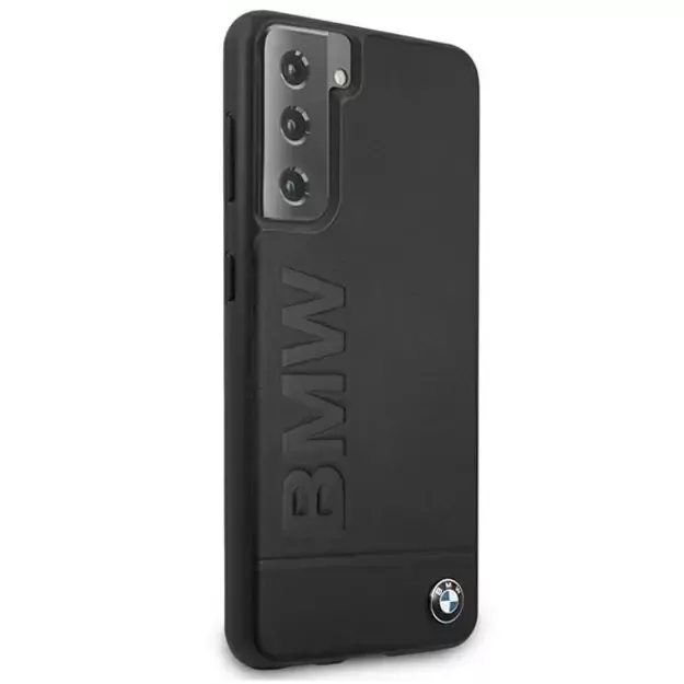 Etui BMW BMHCS21MSLLBK S21+ G996 czarny/black hardcase Signature Logo Imprint 10