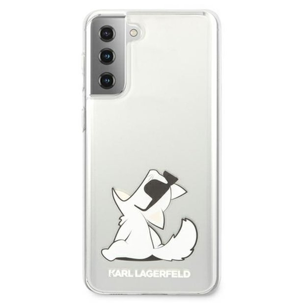 Karl Lagerfeld KLHCS21MCFNRC S21+ G996 hardcase transparent Choupette Fun 3