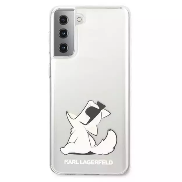 Karl Lagerfeld KLHCS21MCFNRC S21+ G996 hardcase transparent Choupette Fun 10