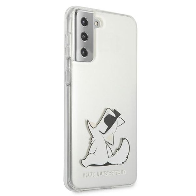 Karl Lagerfeld KLHCS21MCFNRC S21+ G996 hardcase transparent Choupette Fun 4