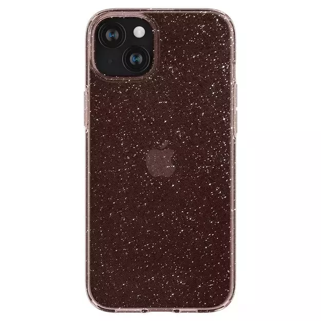 Spigen Liquid Crystal Glitter iPhone 15 Plus Case - Pink/Clear 9