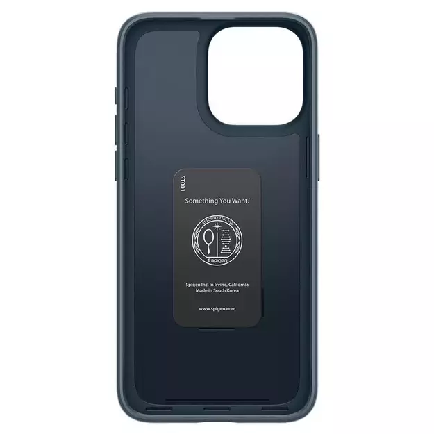 Spigen Thin Fit iPhone 15 Pro Max Case - Black Metal 7