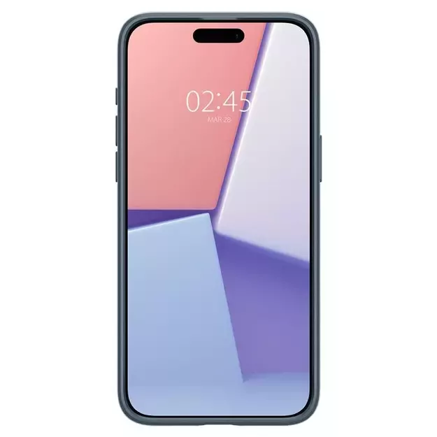 Spigen Thin Fit iPhone 15 Pro Max Case - Black Metal 1