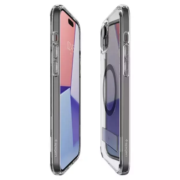 Spigen Ultra Hybrid S MagSafe Case with Stand for iPhone 15 - Black 24