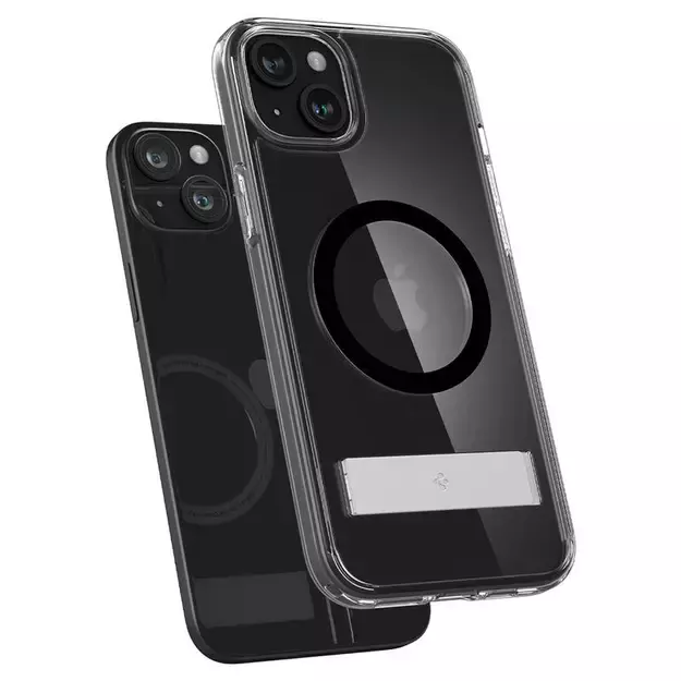 Spigen Ultra Hybrid S MagSafe Case with Stand for iPhone 15 - Black 22