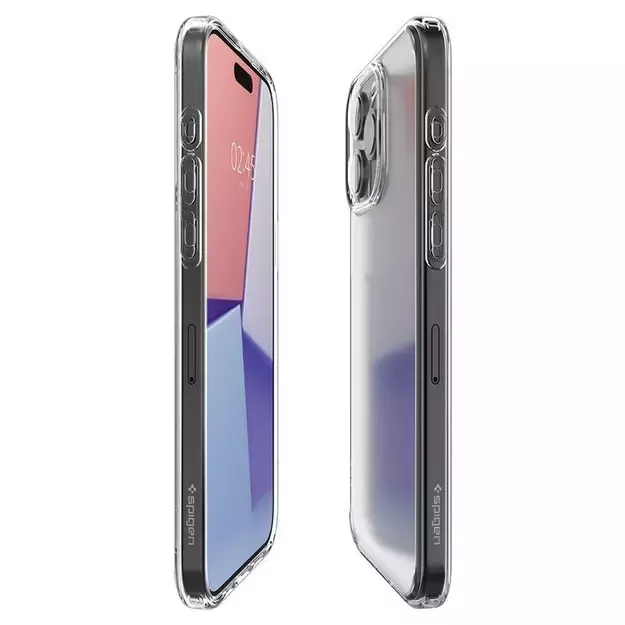 Spigen Ultra Hybrid iPhone 15 Pro Case - Clear Matte 26