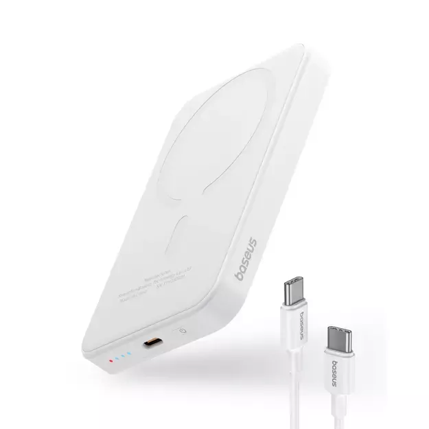 Baseus mini power bank 5000mAh 20W + USB-C cable (20V/3A) - white 2