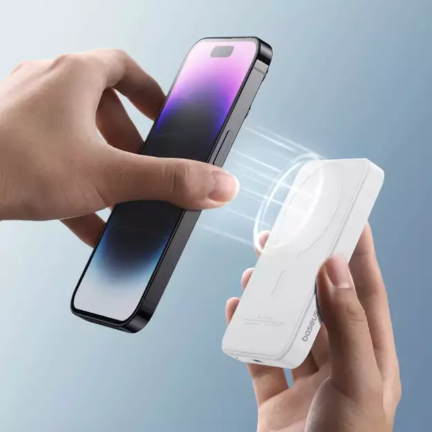 Baseus mini power bank 5000mAh 20W + USB-C cable (20V/3A) - white 8