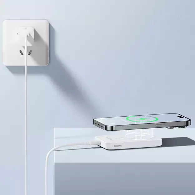 Baseus mini power bank 5000mAh 20W + USB-C cable (20V/3A) - white 13