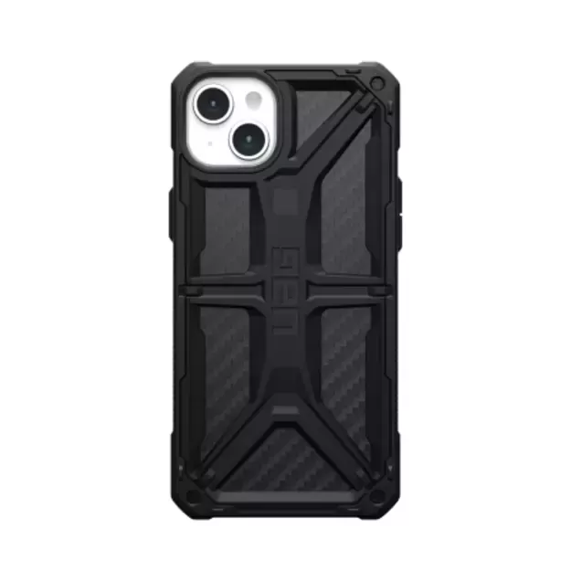 UAG Monarch case for iPhone 15 Plus - black carbon