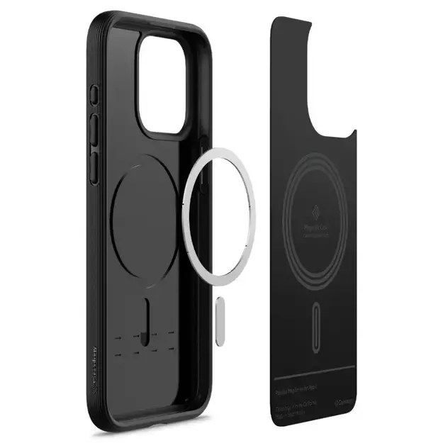 Caseology Parallax Mag Case with MagSafe for iPhone 15 Pro - Matte Black 8