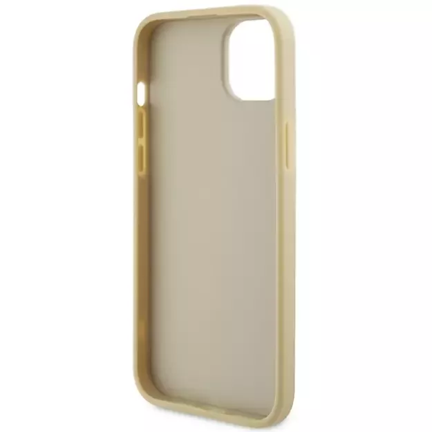 Guess GUHCP15MPS4DGPD iPhone 15 Plus 6.7&quot  gold/gold hardcase Strass Metal Logo 13