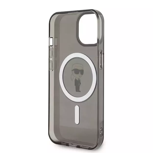 Karl Lagerfeld IML Ikonik MagSafe case for iPhone 15 - black 7