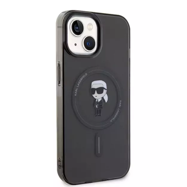 Karl Lagerfeld IML Ikonik MagSafe case for iPhone 15 - black 4