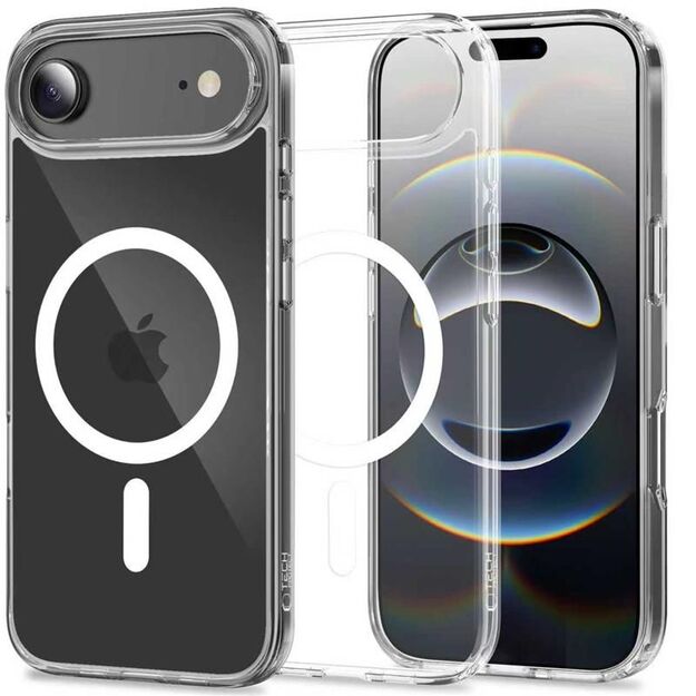 Tech-Protect FlexAir Hybrid MagSafe Case for iPhone 17 Air - Clear