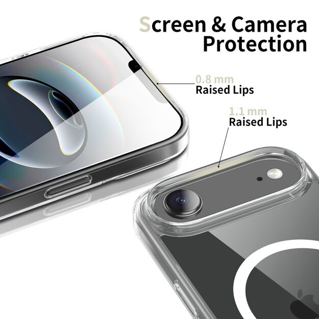 Tech-Protect FlexAir Hybrid MagSafe Case for iPhone 17 Air - Clear 5