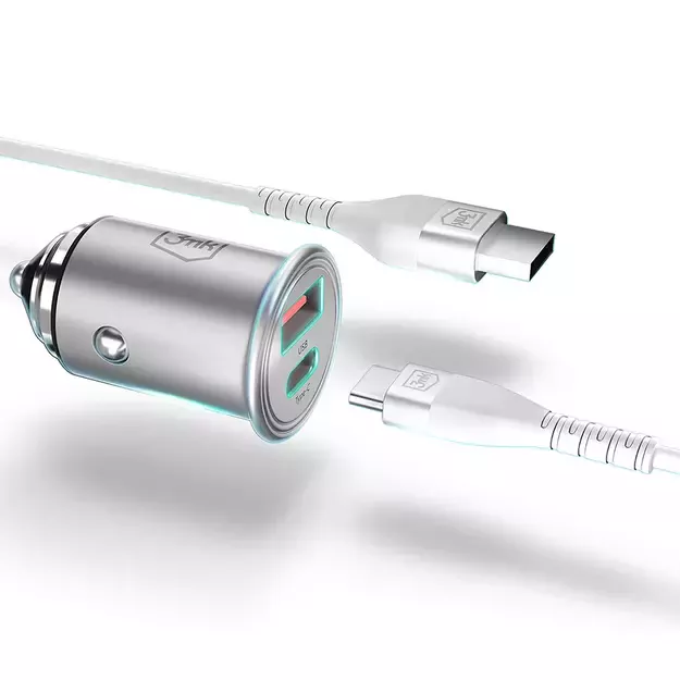 Accessories - 3mk Hyper Car Charger 45W 1