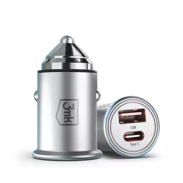 Accessories - 3mk Hyper Car Charger 45W 3