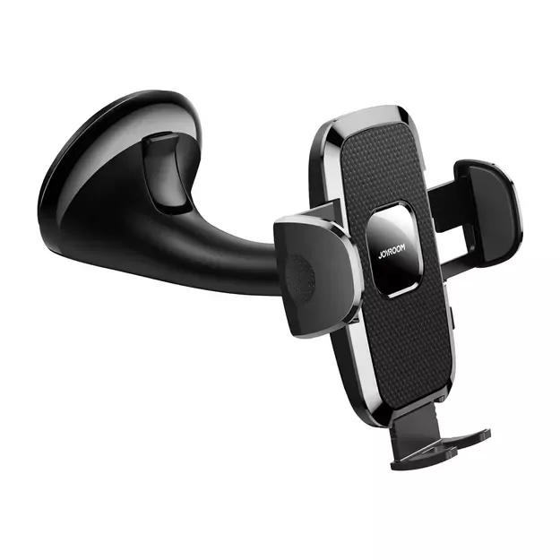 Joyroom JR-ZS259 mechanical car holder universal for phone on cockpit / window - black 16