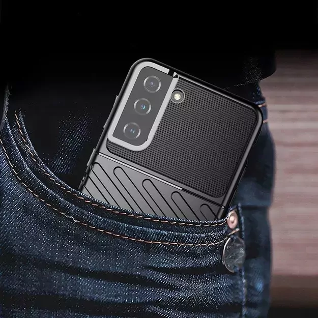 Thunder Case flexible armored cover for Samsung Galaxy S22 + (S22 Plus) black 7