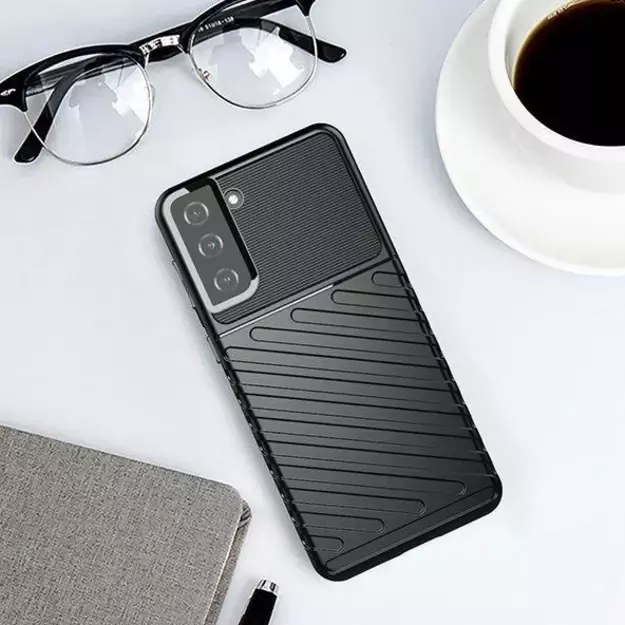 Thunder Case flexible armored cover for Samsung Galaxy S22 + (S22 Plus) black 9
