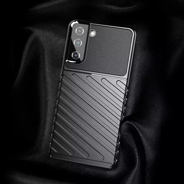 Thunder Case flexible armored cover for Samsung Galaxy S22 + (S22 Plus) black 2