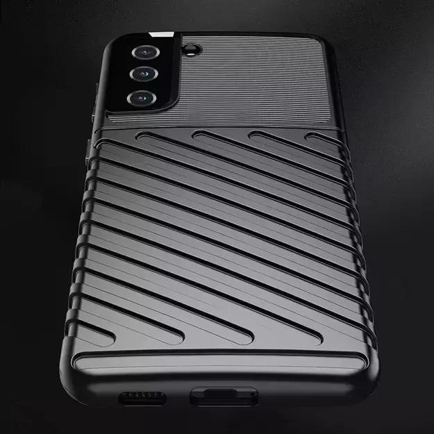 Thunder Case flexible armored cover for Samsung Galaxy S22 + (S22 Plus) black 4