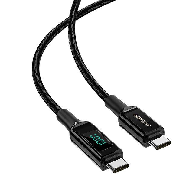 Acefast C6-03 Black USB-C - USB-C PD QC cable 100W 5A 480Mb/s 2m - black 11