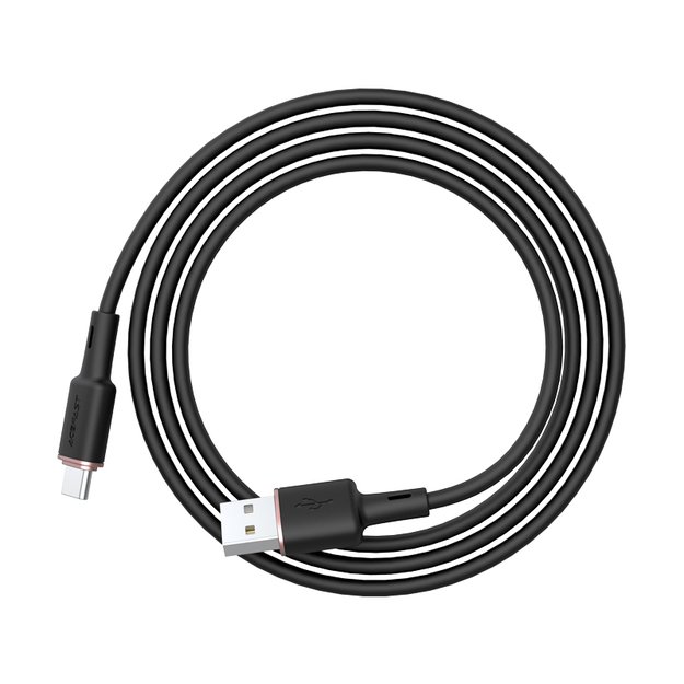 Acefast USB cable - USB Type C 1.2m, 3A black (C2-04 black) 11