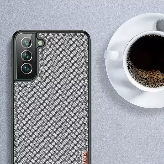 Dux Ducis Fino case is made of nylon material for Samsung Galaxy S22 + (S22 Plus) green 13