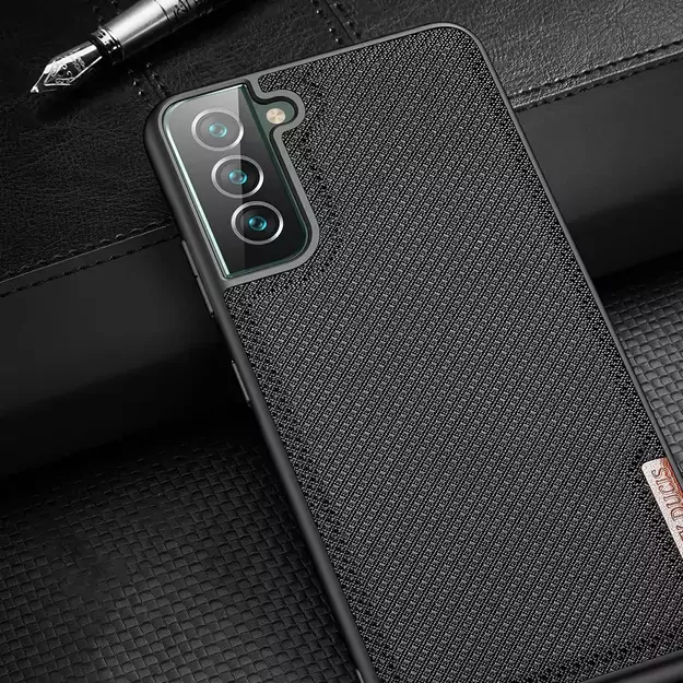 Dux Ducis Fino case is made of nylon material for Samsung Galaxy S22 + (S22 Plus) green 12