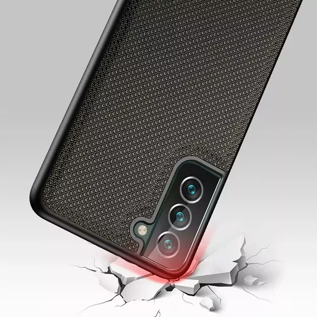 Dux Ducis Fino case is made of nylon material for Samsung Galaxy S22 + (S22 Plus) green 6