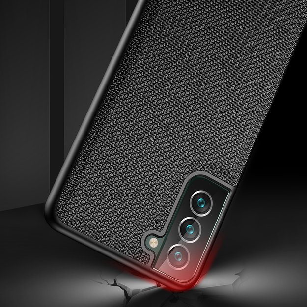 Dux Ducis Fino case is made of nylon material for Samsung Galaxy S22 + (S22 Plus) green 33