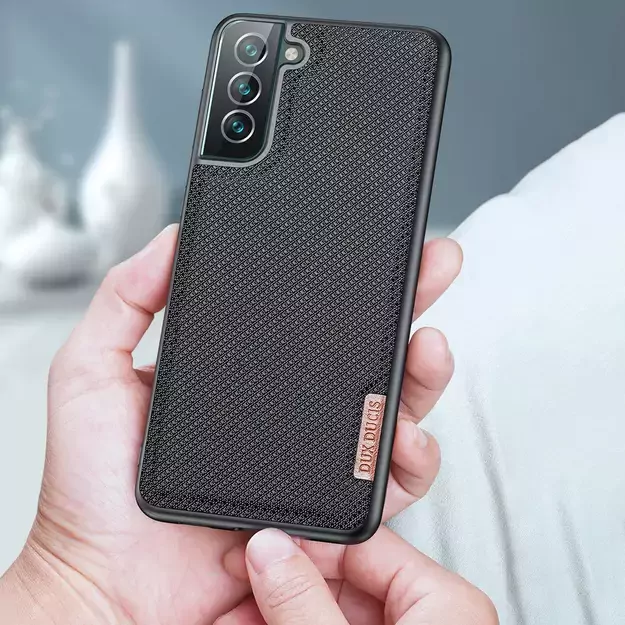 Dux Ducis Fino case is made of nylon material for Samsung Galaxy S22 + (S22 Plus) green 15