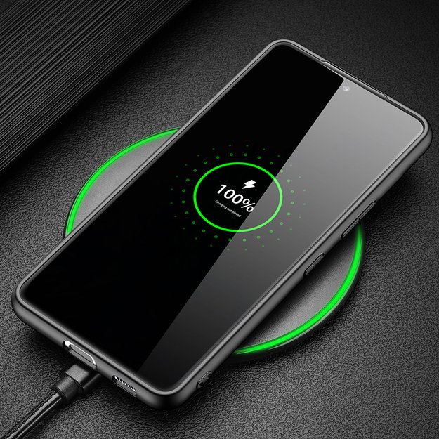 Dux Ducis Fino case is made of nylon material for Samsung Galaxy S22 + (S22 Plus) green 26