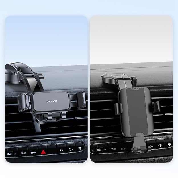 Joyroom mechanical car cockpit holder black (JR-ZS283) 3