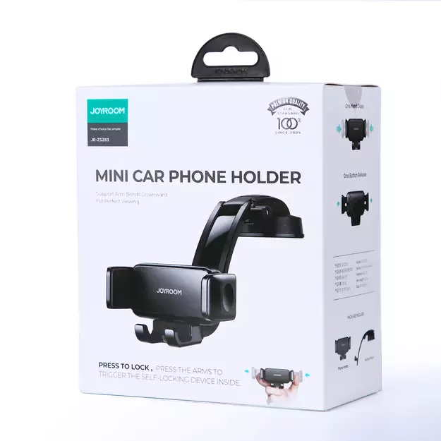 Joyroom mechanical car cockpit holder black (JR-ZS283) 11