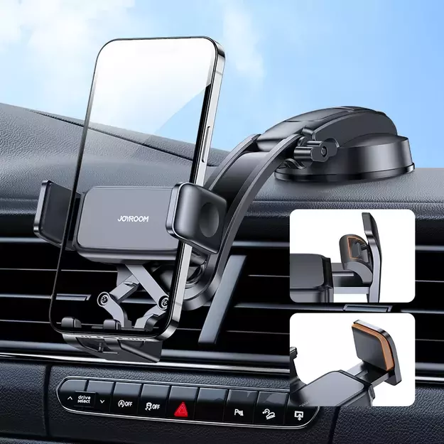 Joyroom mechanical car cockpit holder black (JR-ZS283) 14