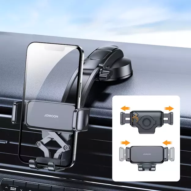 Joyroom mechanical car cockpit holder black (JR-ZS283) 7