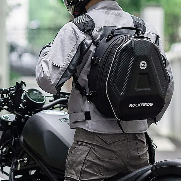 Rockbros 30140026001 motorcycle tank bag 35 l - black 5