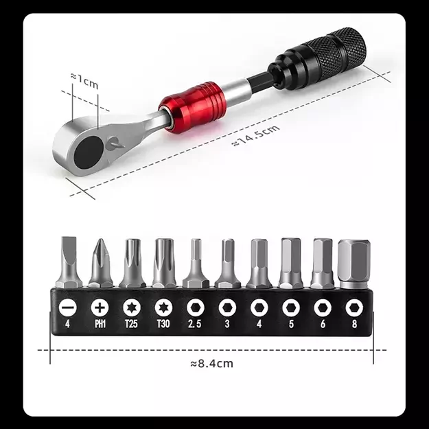 Rockbros 43210049001 bicycle repair kit - black 8