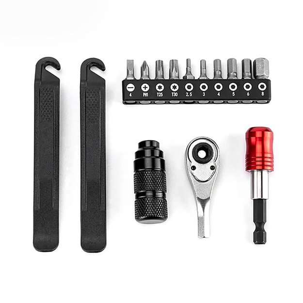 Rockbros 43210049001 bicycle repair kit - black 1